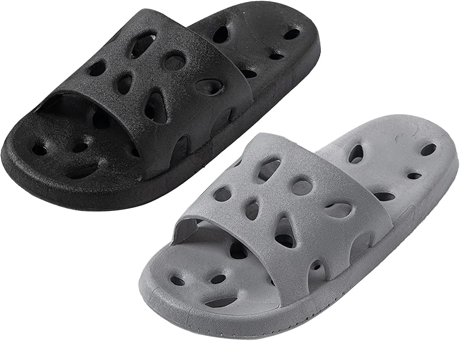 Bath Slippers Shower Shoes Shower Sandals for Gym Spa Pool Non Slip Quick Drying Cloud Slides for Women with Arch Support