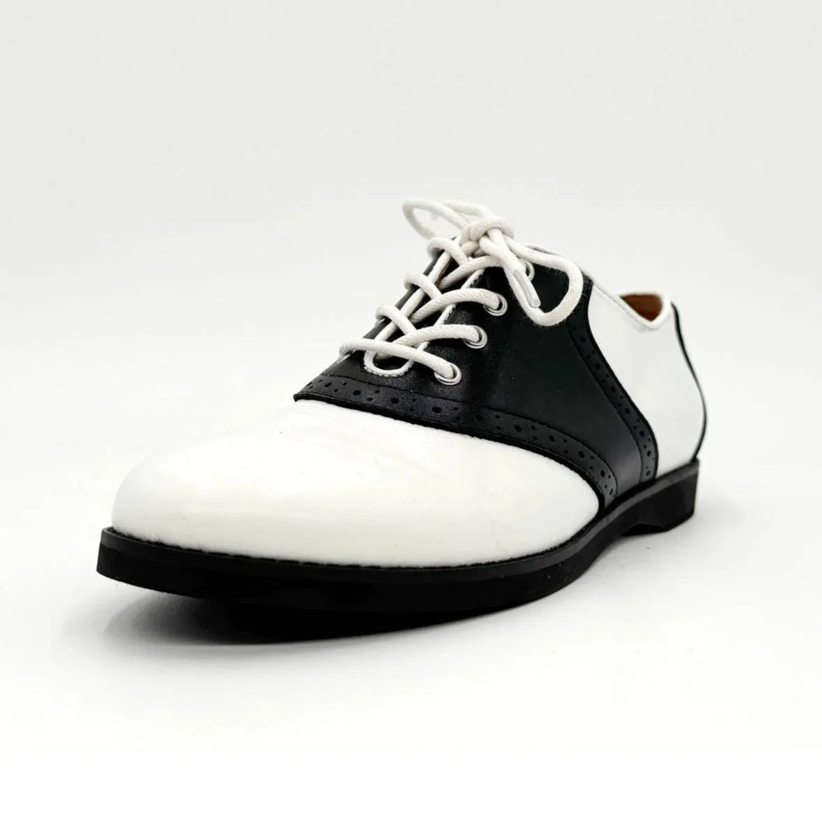 Black & White Saddle Shoes by Chelsea Crew