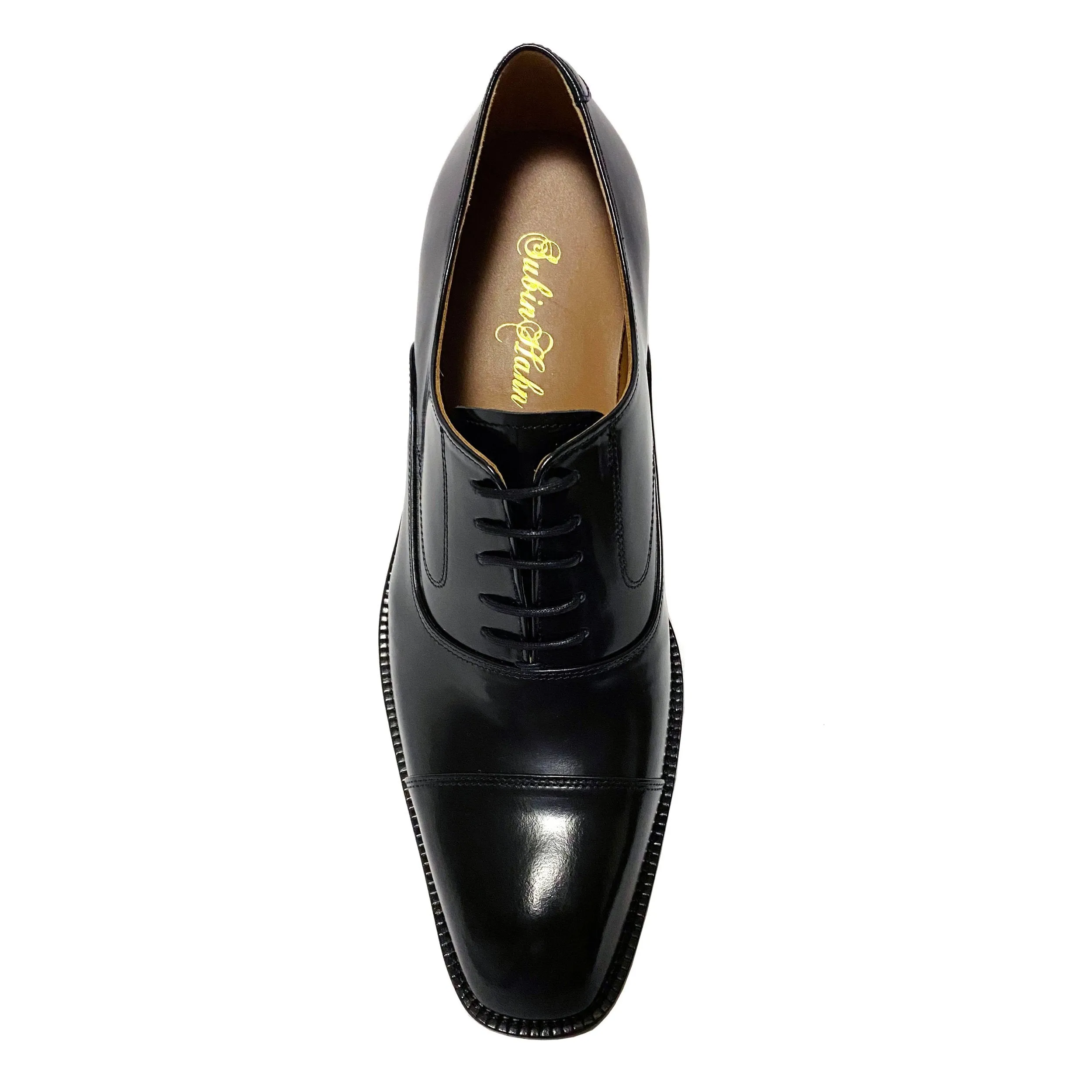 Eric 55mm Oxford in Brushed Calf Leather