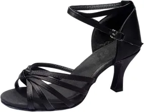 Heeleds Sandals Women Dressy Closed Toe Black Strappy Heeled Sandal for Womens Heeled Shoes with Rhinestones Orthopedic Shoe for Womans