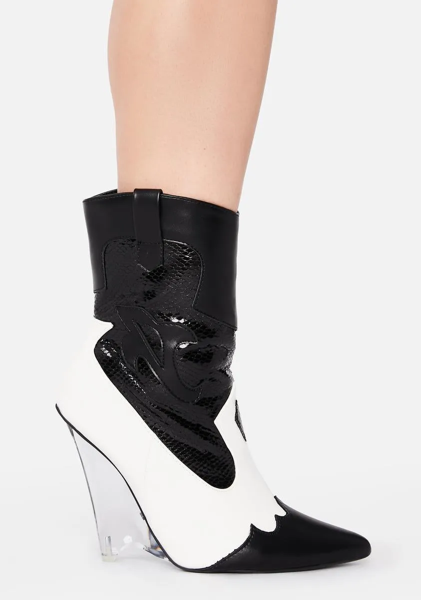 Last Goodbye Heeled Cowboy Boots