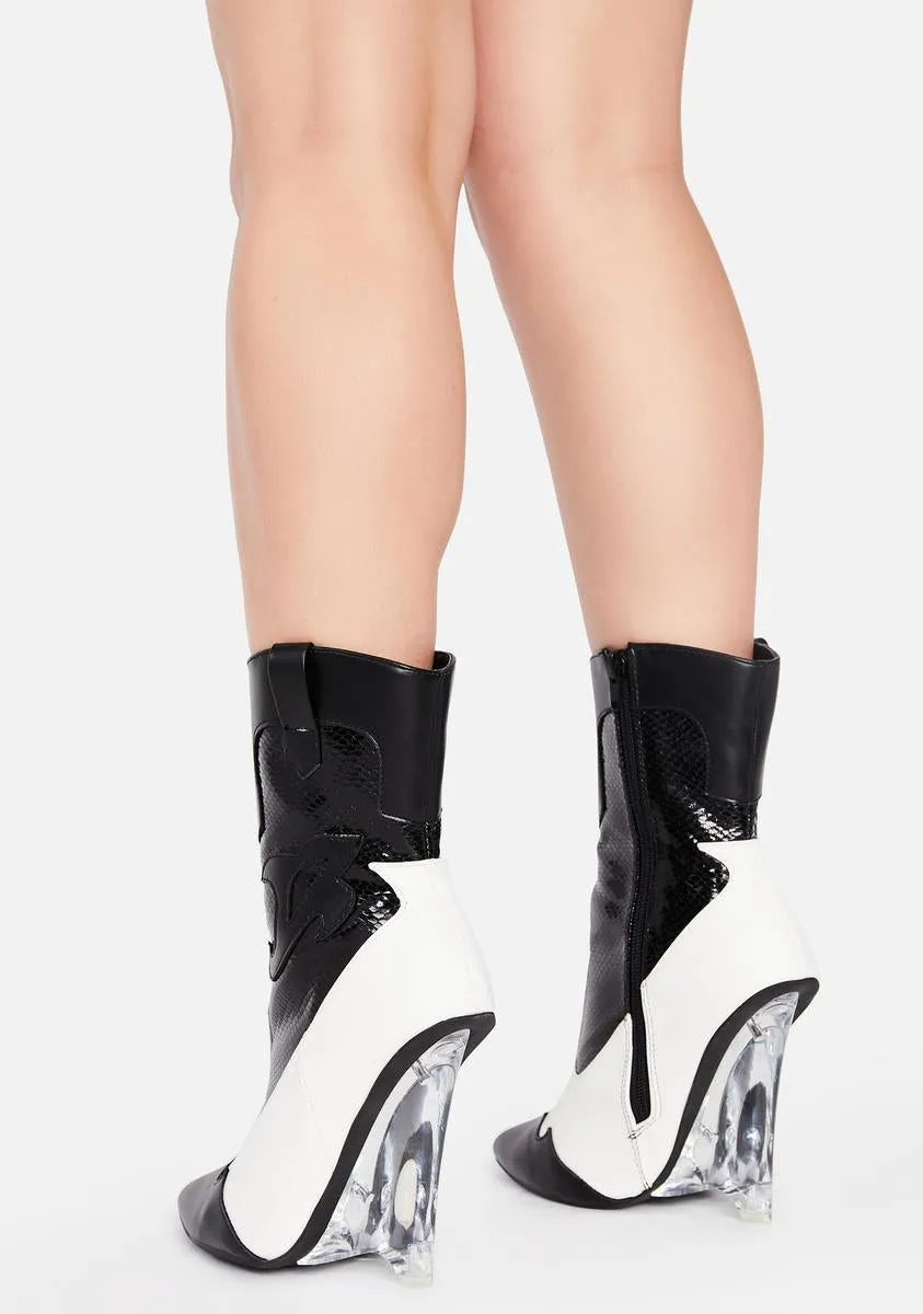 Last Goodbye Heeled Cowboy Boots