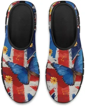 Mens Slip on Shoes Casual Loafers Running Sneakers Slip on Walking Sneakers with Black EVA Sole