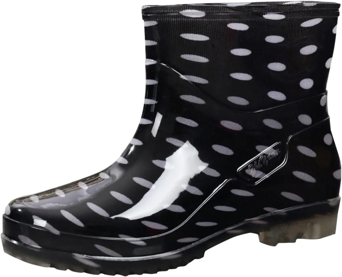 Rain Boots Women Women's Mid Calf Rain Boots Printed Waterproof Rubber Boots Short Garden Shoes Cute Ankle Booties