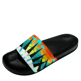 Ribbonwork Bustles Slide Sandals
