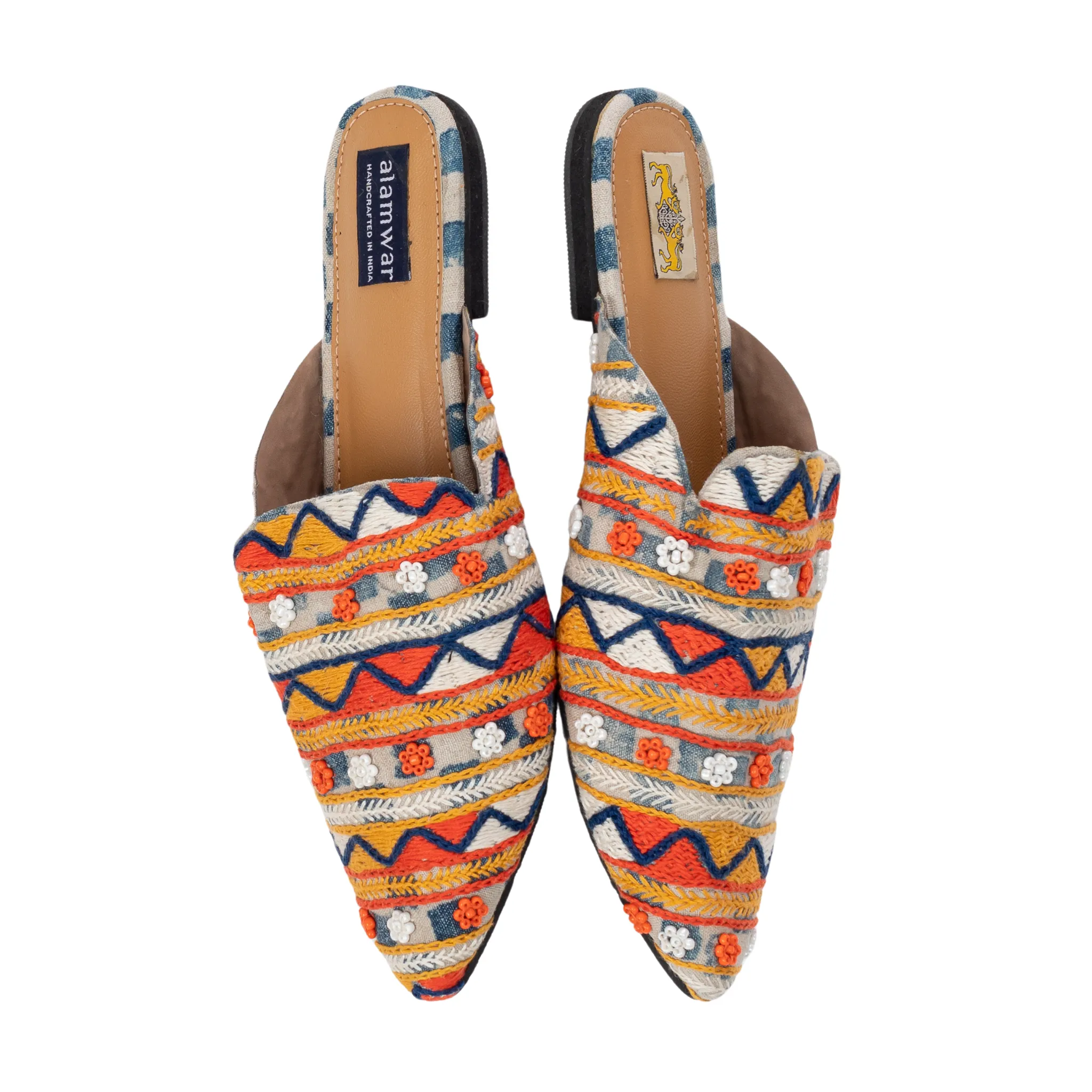 Samburu Hand Embroidered Babouche