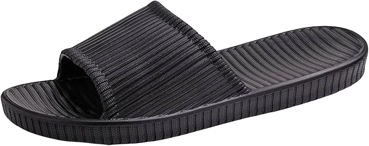 Shower Sandals Quick Drying Non-Slip Slippers Non Slip Summer Bathroom Indoor House Slippers with Drain Holes