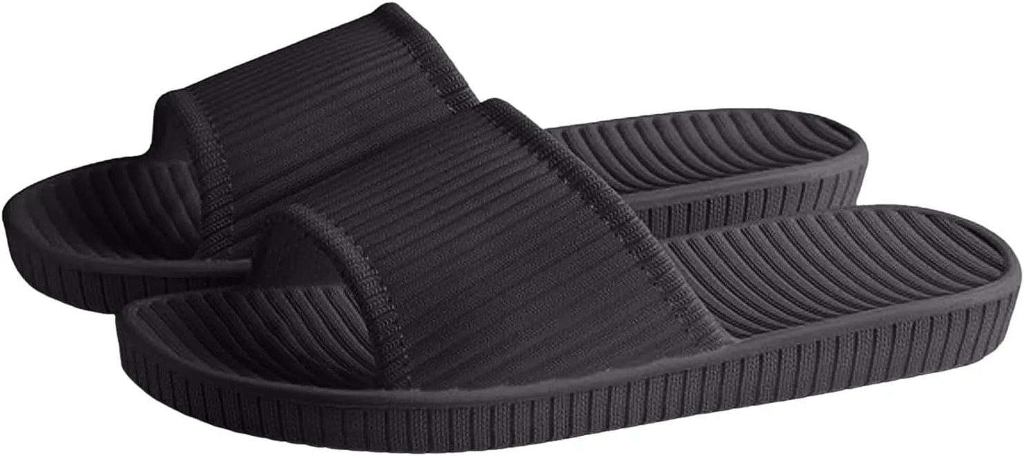Shower Sandals Quick Drying Non-Slip Slippers Non Slip Summer Bathroom Indoor House Slippers with Drain Holes