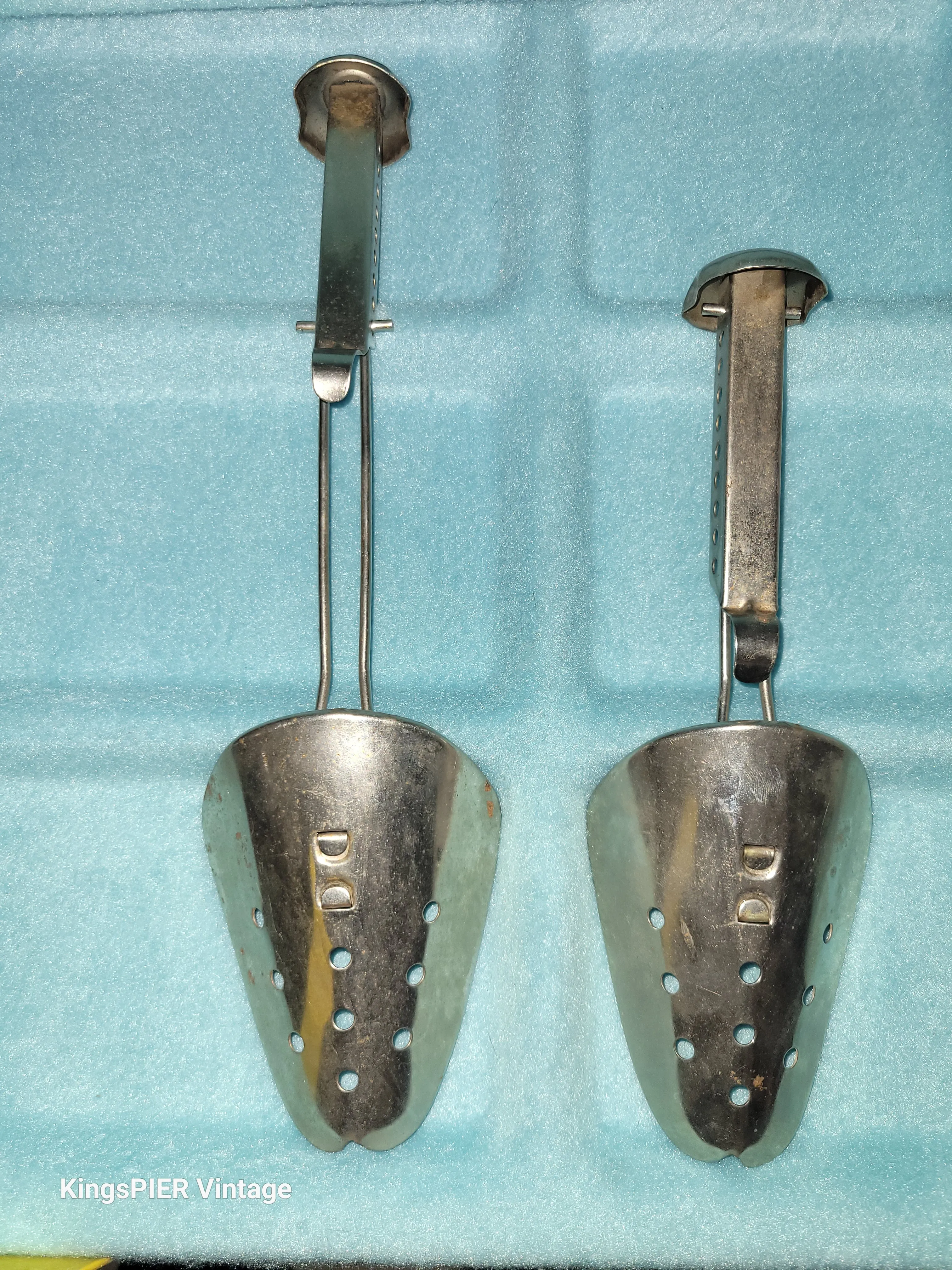 Vintage Adjustable Metal Shoe Tree Stretcher Form